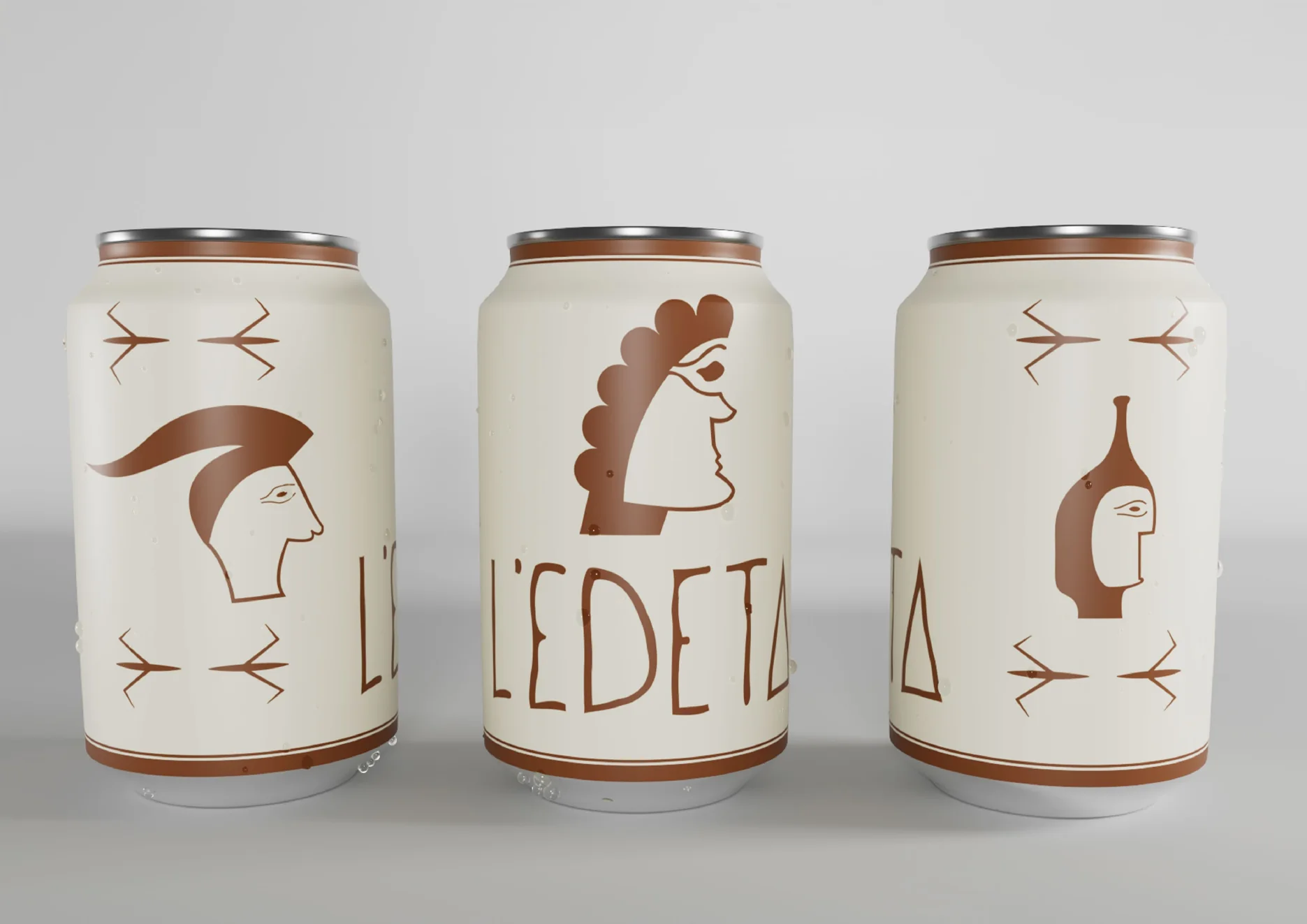 Diseño de latas L'Edeta