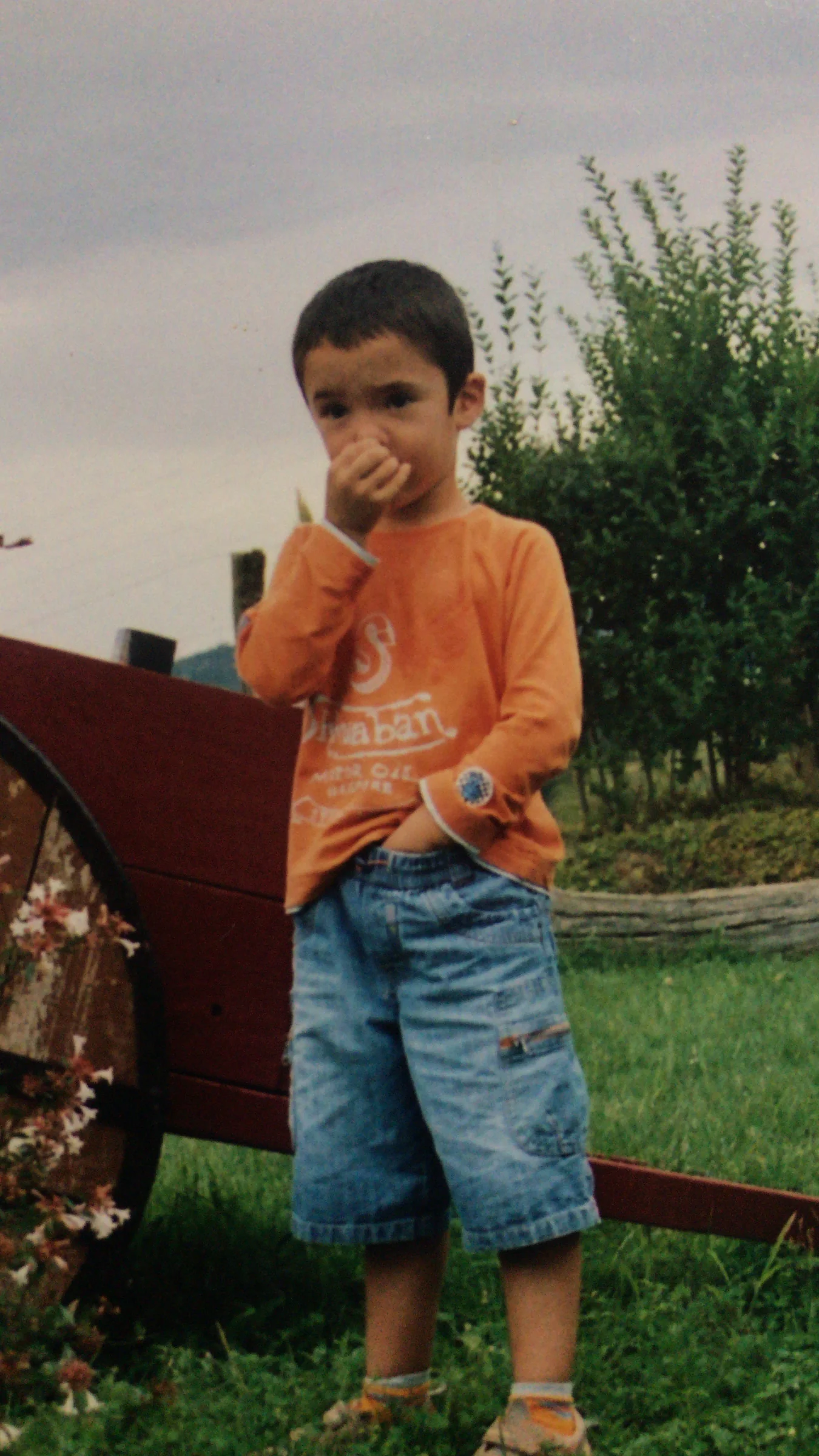 Jordi Rochina durante su infancia